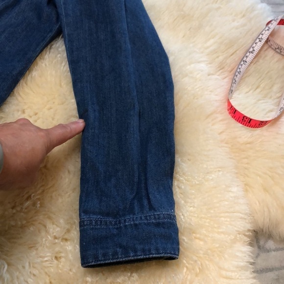 J Jill soft denim jacket with fray pockets size s - Picture 4 of 9